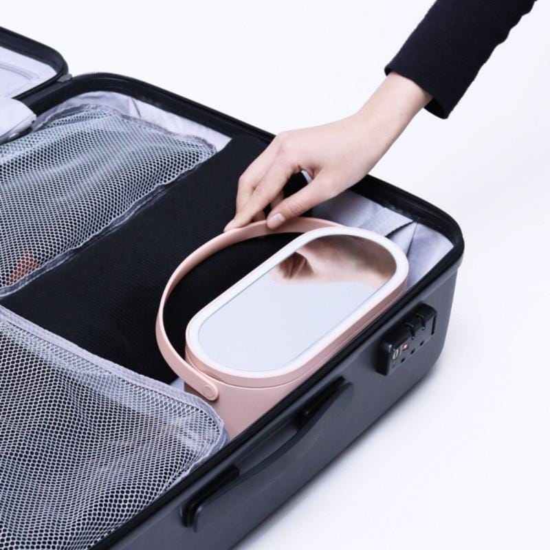 Portable Vanityled Makeup Mirror Box