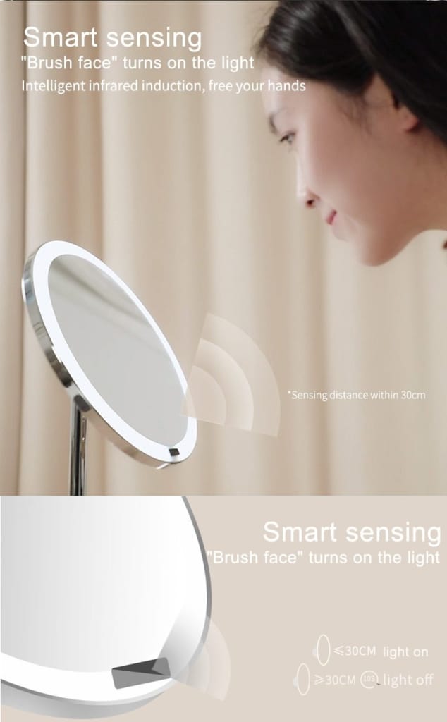 Smart Sensor Led Makeup Mirror