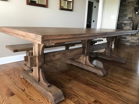 Walnut Farm House Table