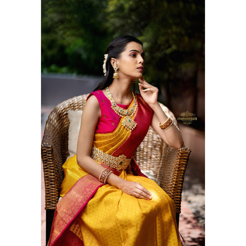 How To Style A Kancheepuram Saree