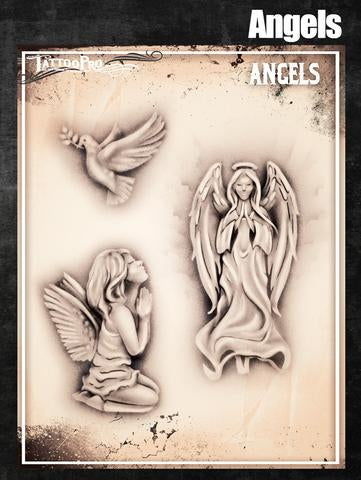 20 Lovely Light  Disturbingly Dark Angel Tattoos  CafeMomcom