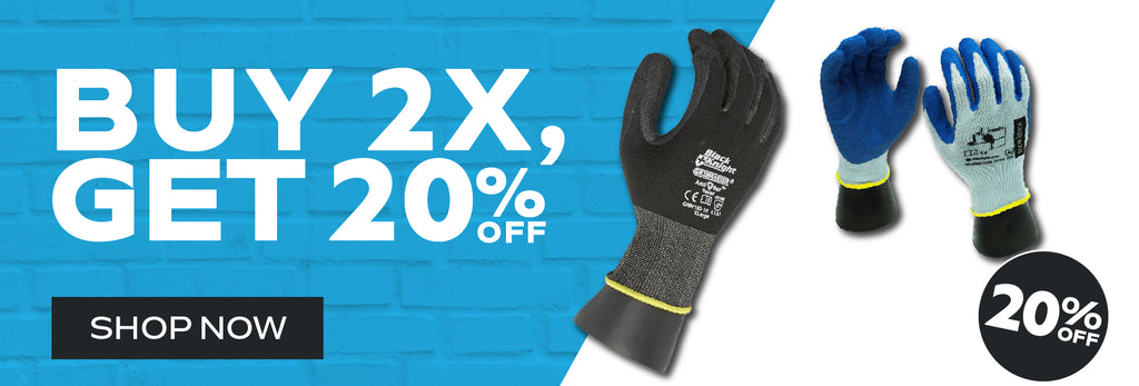 Buy 2x Save 20% Gloves