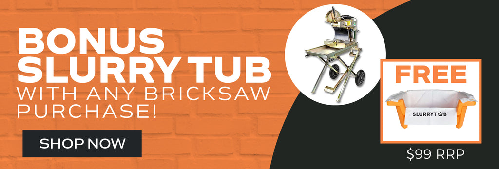 BrickSaw Bonus Slurry Tub