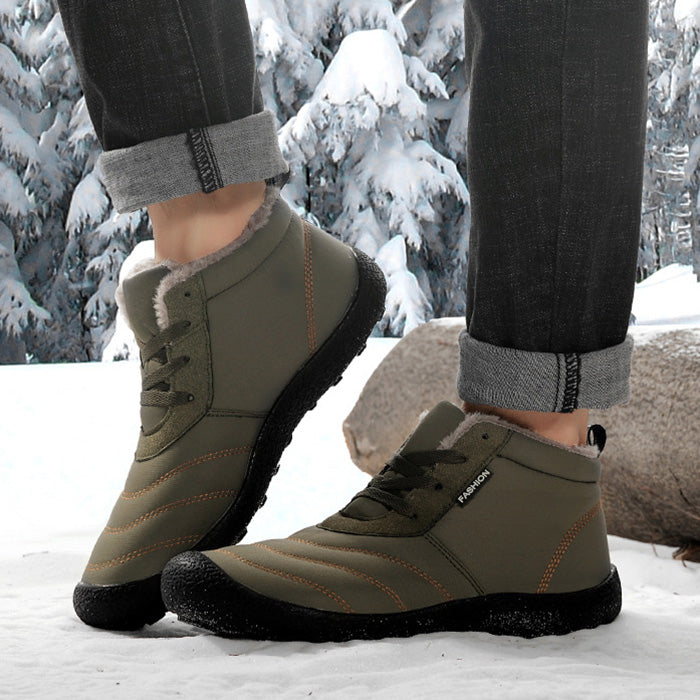 men's winter ankle snow boots