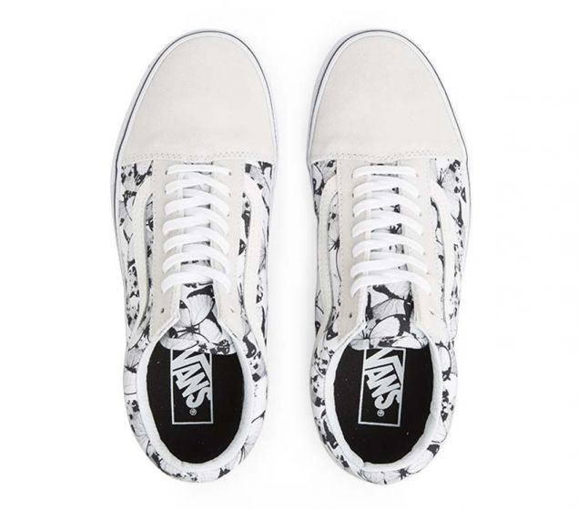 VANS | OLD SKOOL (BUTTERFLY) TRUE WHITE 