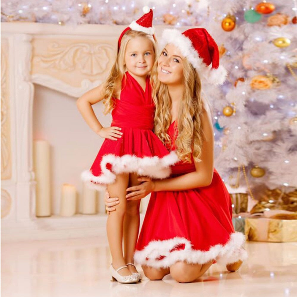 mother daughter christmas dresses