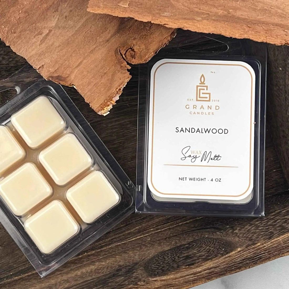 Caribbean Teakwood Soy Wax Melt - Sustainable Home Fragrance