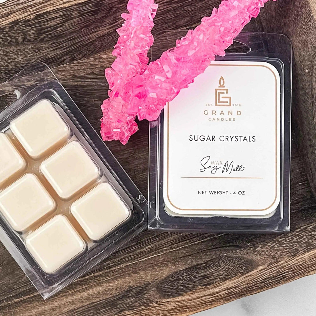 Vanilla Bean Scented Soy Wax Melts – Sugar Belle Candles