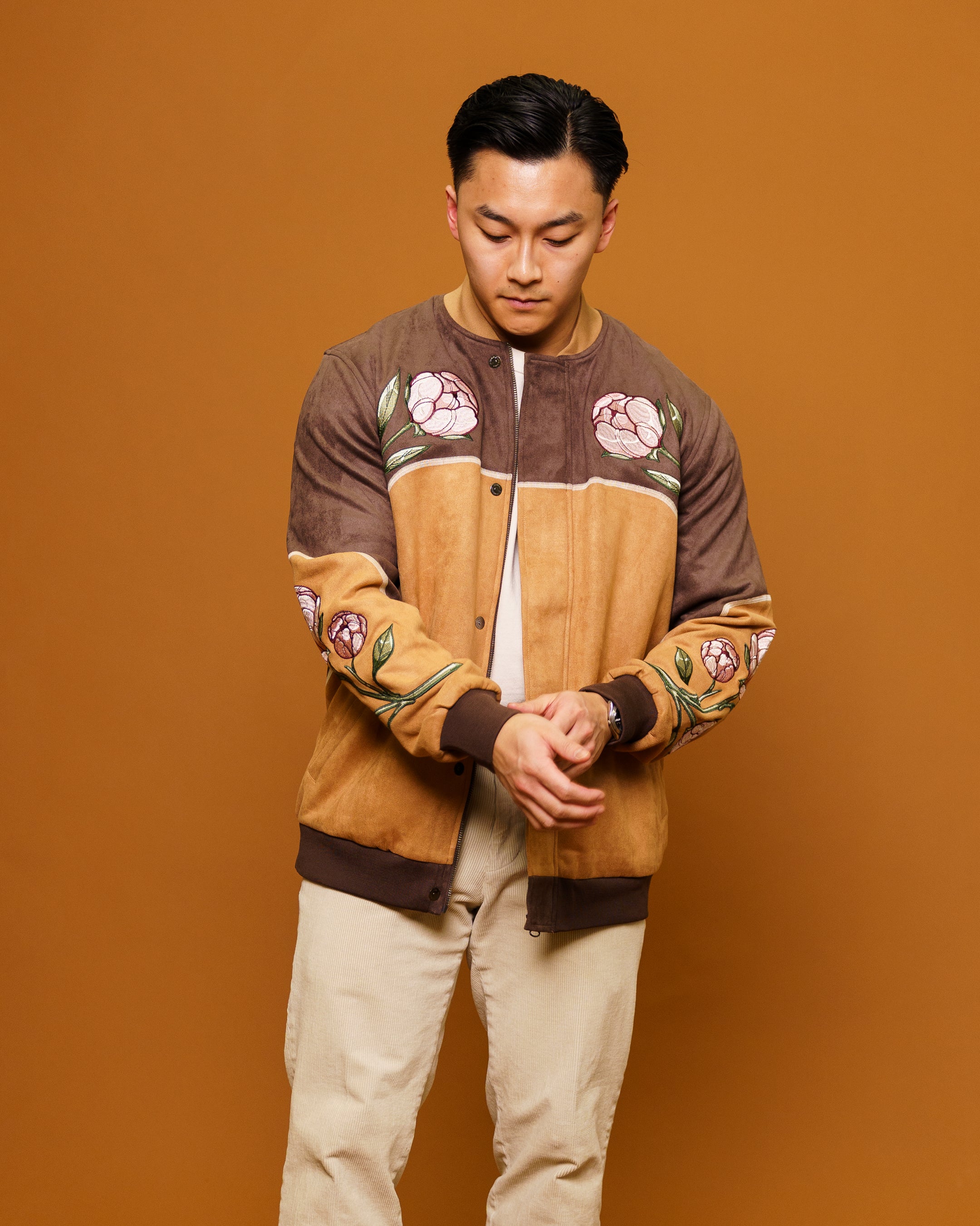 Flowers For Oscar | Faux Suede Jacket - carmico product image