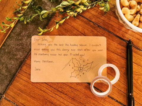 Handwritten Note