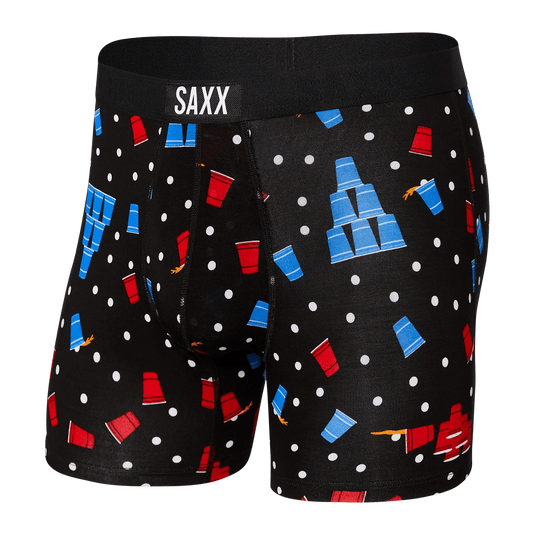 SAXX Kinetic HD Men's Long Leg Boxer Brief, Semi-Compression