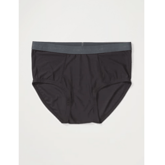 ExOfficio Men's 182055 Give-N-Go Brief Underwear Black Size XL for