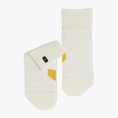 Men's Performance Mid Sock, White & Ivory