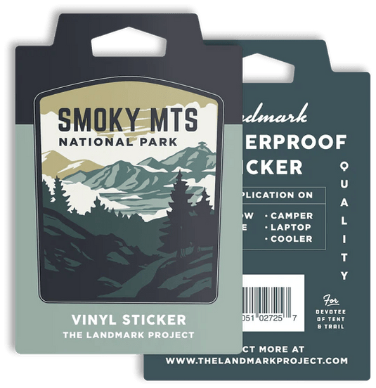 smoky mountains national park sticker