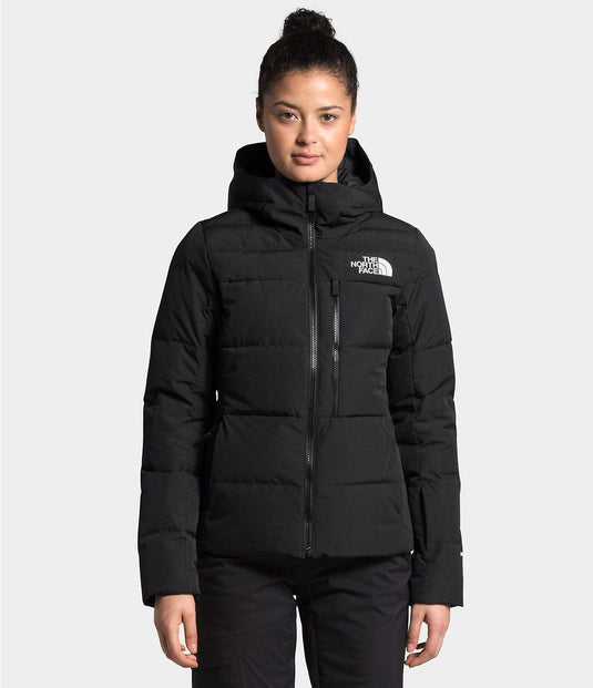 Women’s The North Face Lightweight Quilted Jacket Black Zip Front XS