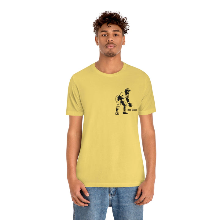 Bill Madlock Legend T-Shirt - Back-Printed Graphic Tee T-Shirt