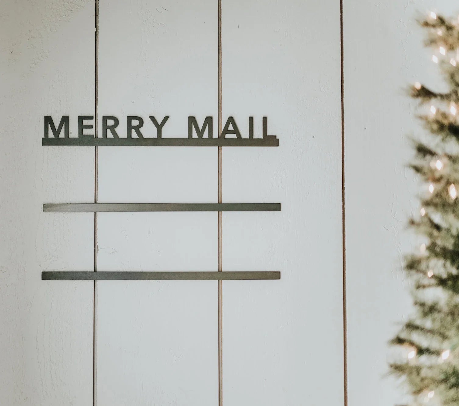 Additional Bars Set of 2 Merry Mail Christmas Card Display - Bars