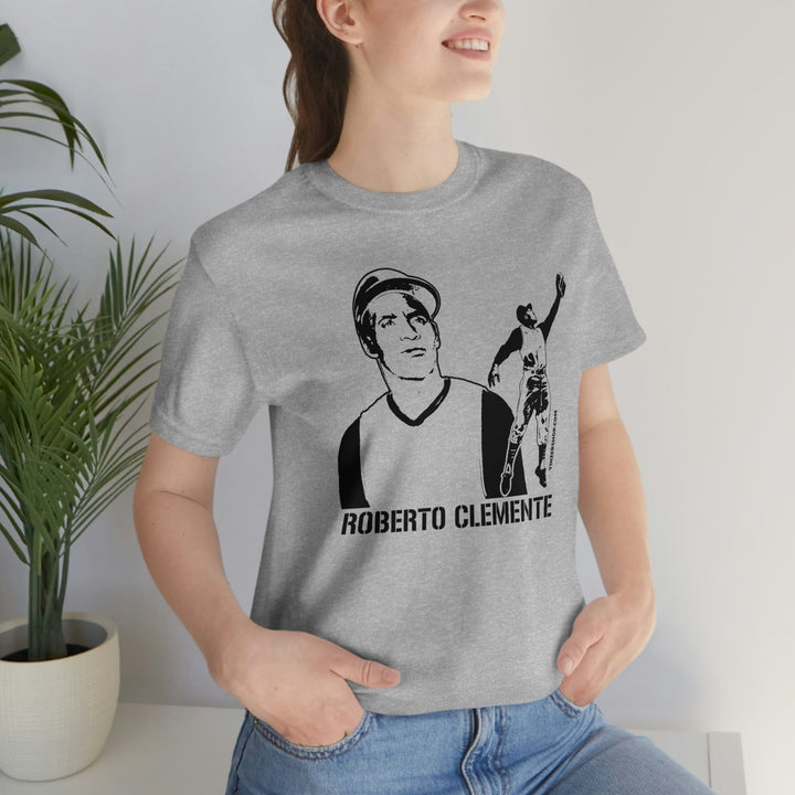 Roberto Clemente Legend T-Shirt Short Sleeve Tee T-Shirt