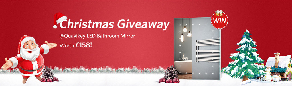 Bathroom mirror christmas giveaways