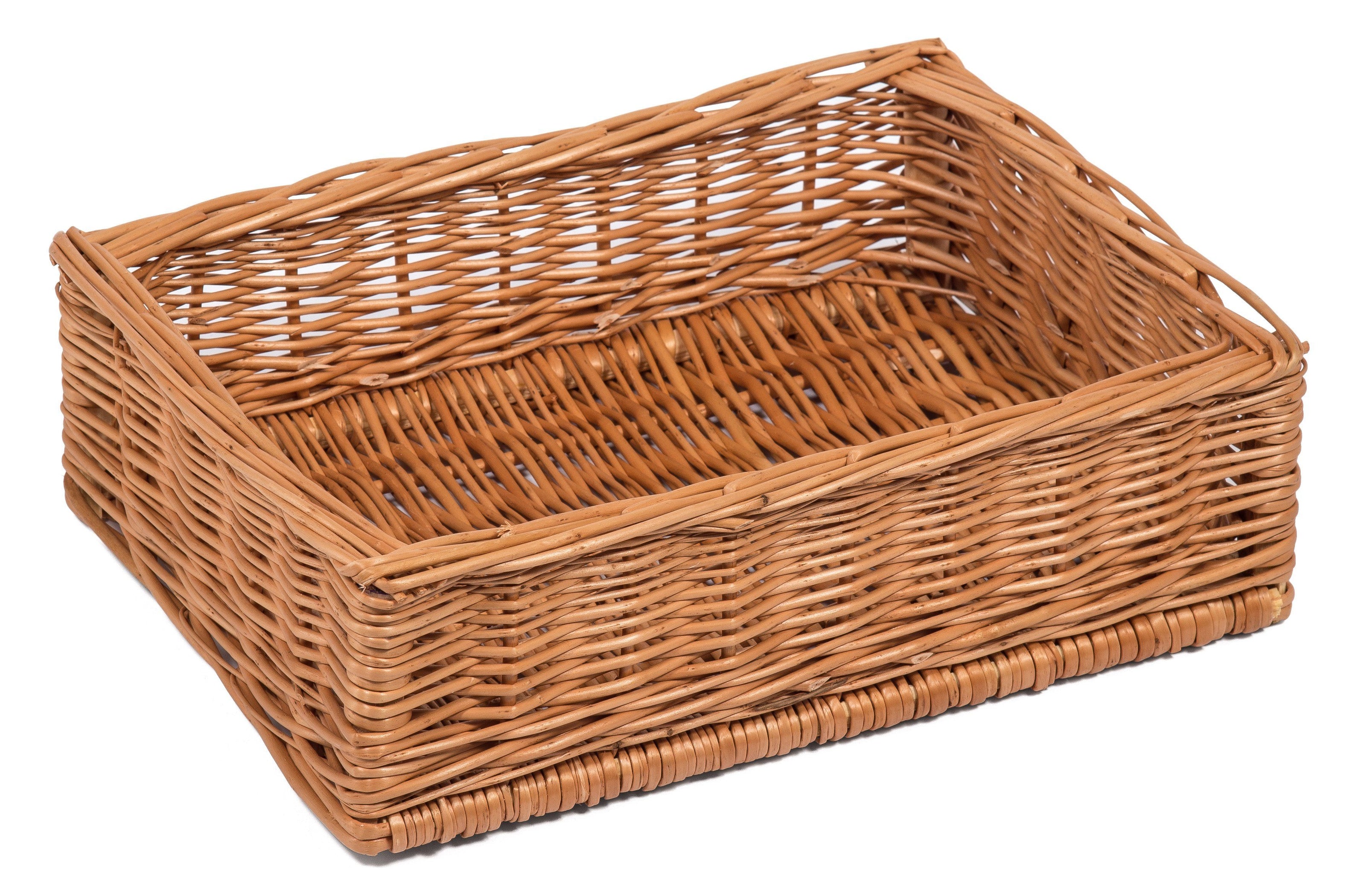 Prestige Wicker Display Storage Basket 50cm x 30cm