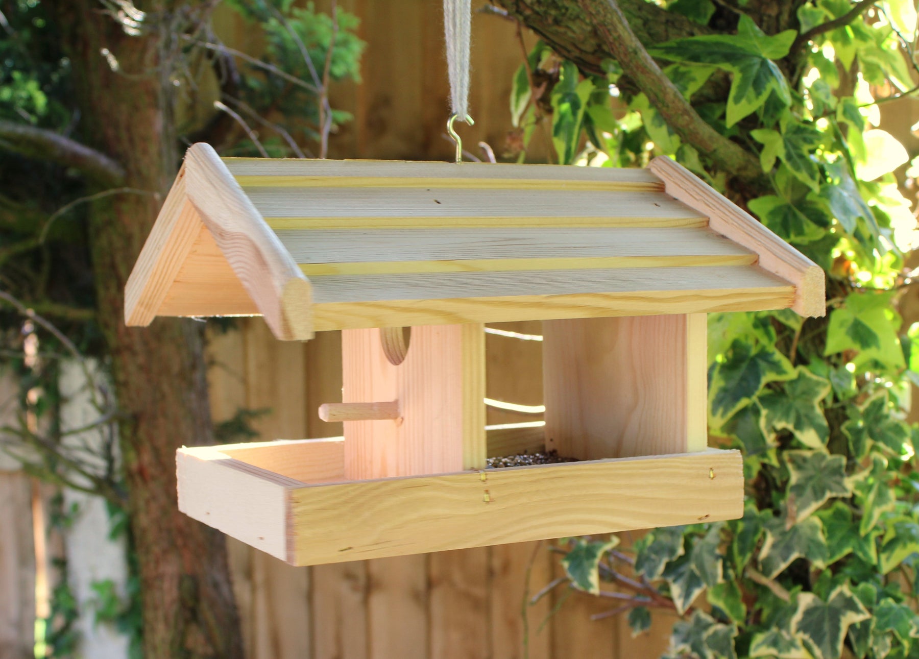 traditional bird feeder