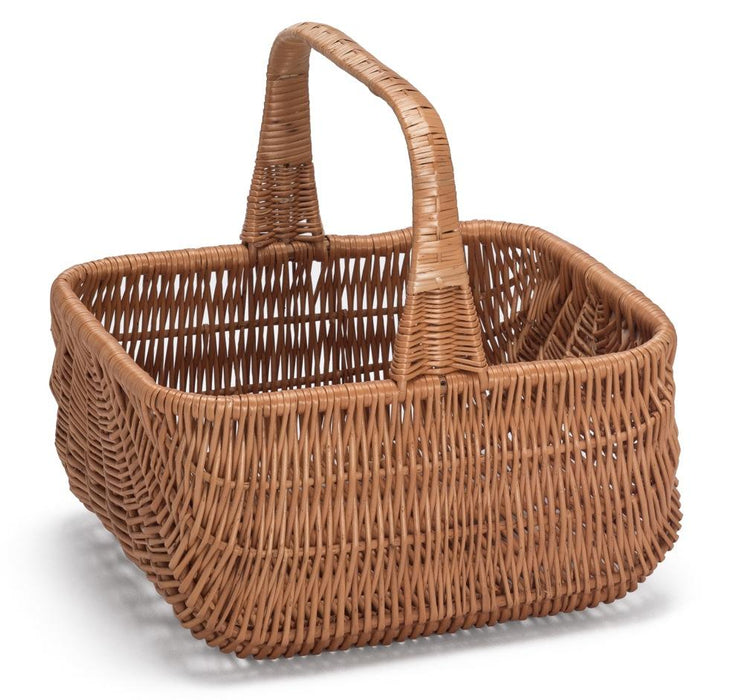 Traditional Wicker Basket Small 30Cm — Prestige Wicker