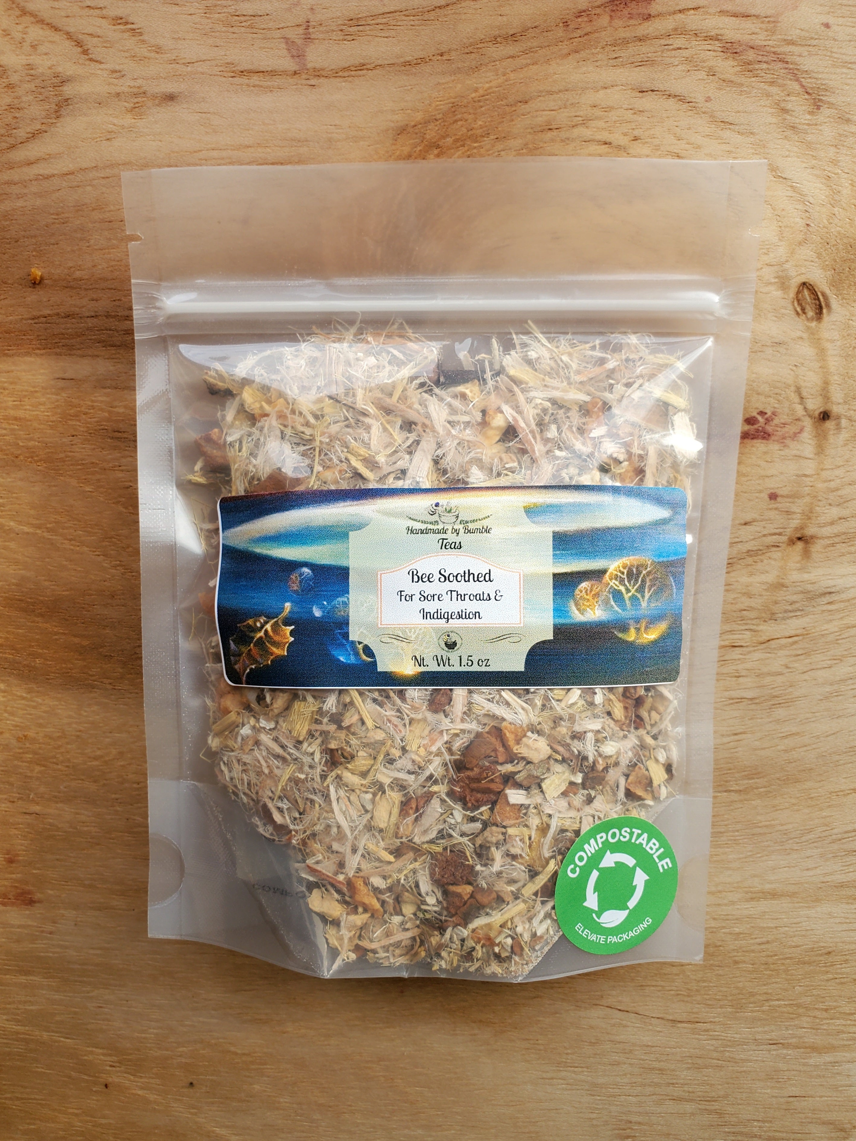 Herbal Tea: Bee Soothed for Sore and Inflamed Throats, Acid Reflux and IBS