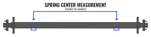 Spring Center Measurement Diagram