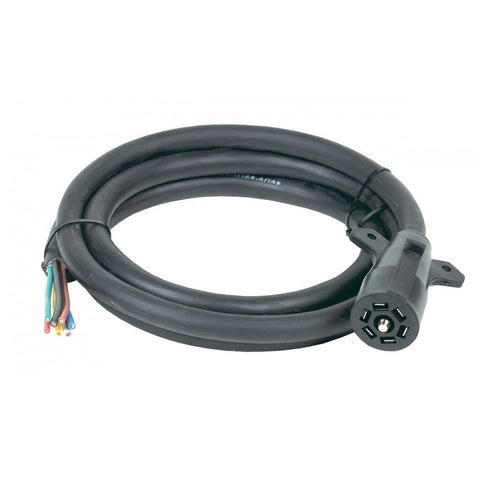 Trailer Connector Hopkins 20244 7 Blade Molded Connector w cable 6 Retail Packaged
