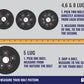 Goodride 17.5" 16 capas Radial Trailer Tire &amp; Wheel - ST 215/75R17.5 8 Lug (Dual blanco) - Juego de 8 