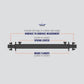 2000 lb Build Your Own Idler Trailer Axle Kit - 2k Capacity