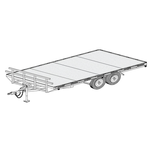Build Your Own Deck Over Trailer - Flatbed Trailer Plans A Variety Of ...