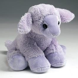 HEATABLE HUGGABLE LAVENDER LOVEY THE LAMB