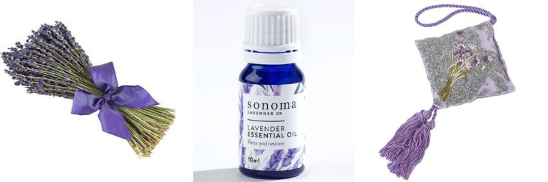 Sonoma Lavender Essential Oil and Sachet