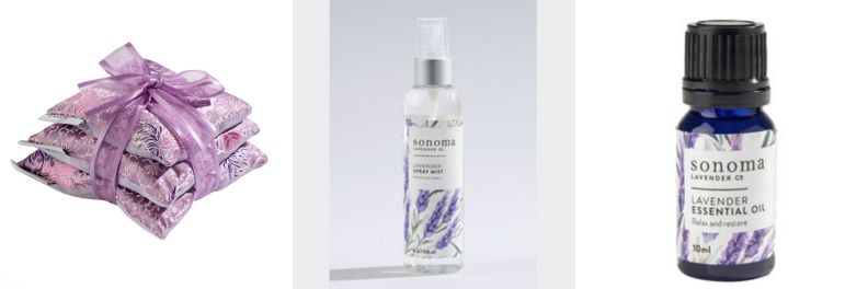 Sonoma Lavender Sachet Spray Mist And Lavender Essential Oil