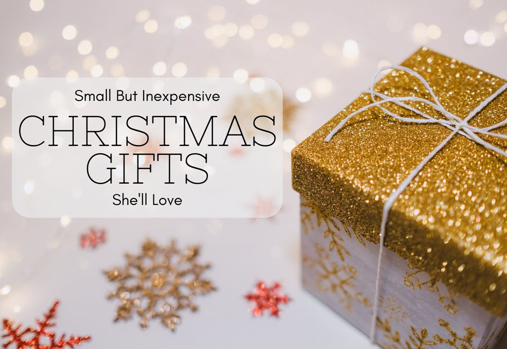 small inexpensive christmas gift ideas for her