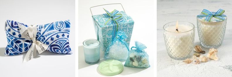 small inexpensive christmas gift ideas for her ocean aire spa mask takeout box candle