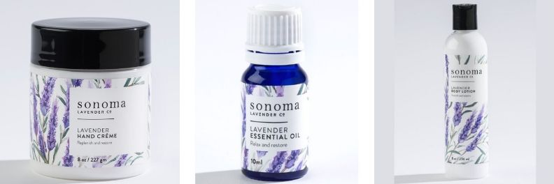 sonoma lavender hand creme essential oil body lotion