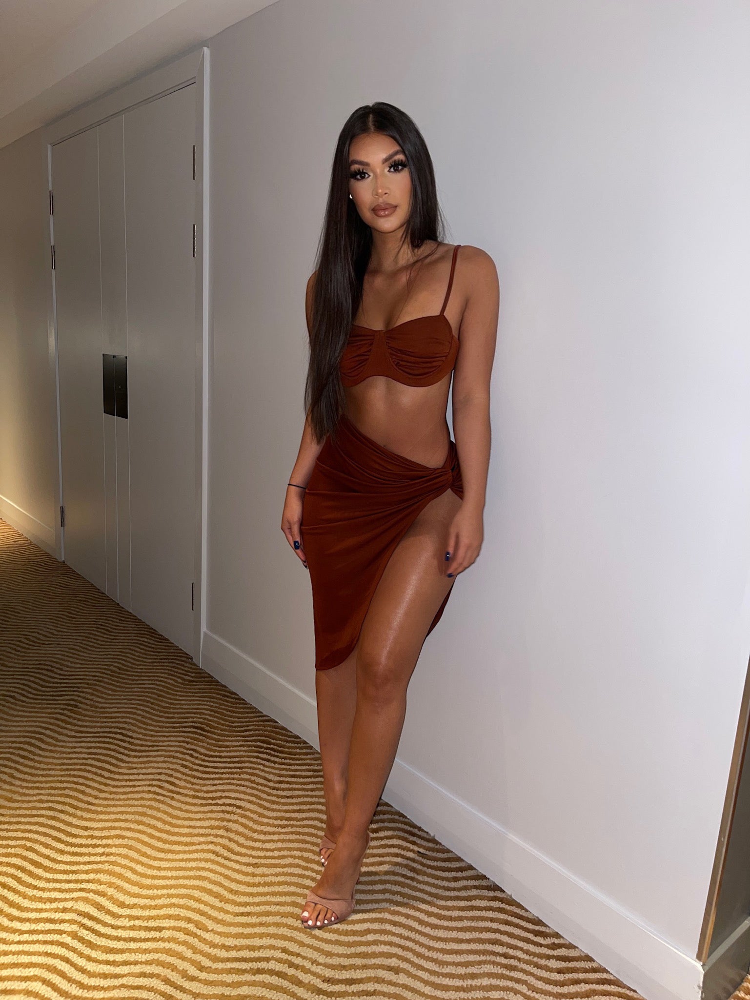 Marissa Two Piece - Tan (SALE)