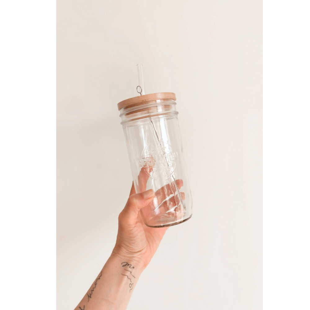 Bamboo Drink Lids for Mason Jars – Onekea Bros. General Store