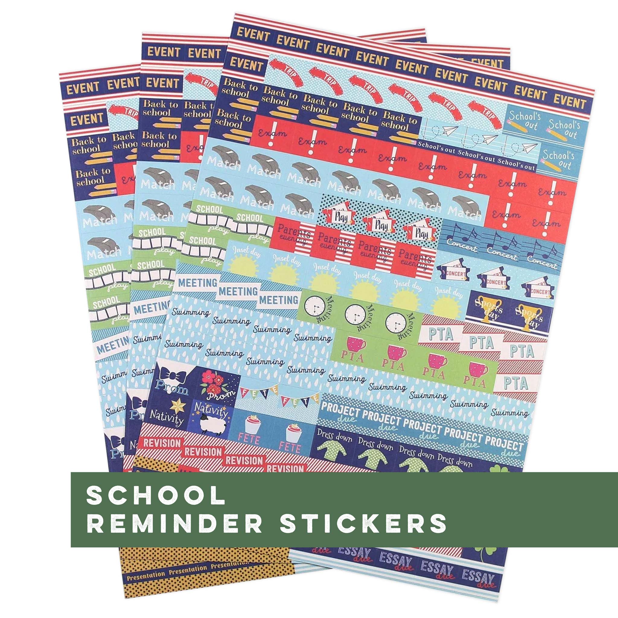 An image of School Stickers I Diary, planner and calendar I Boxclever Press