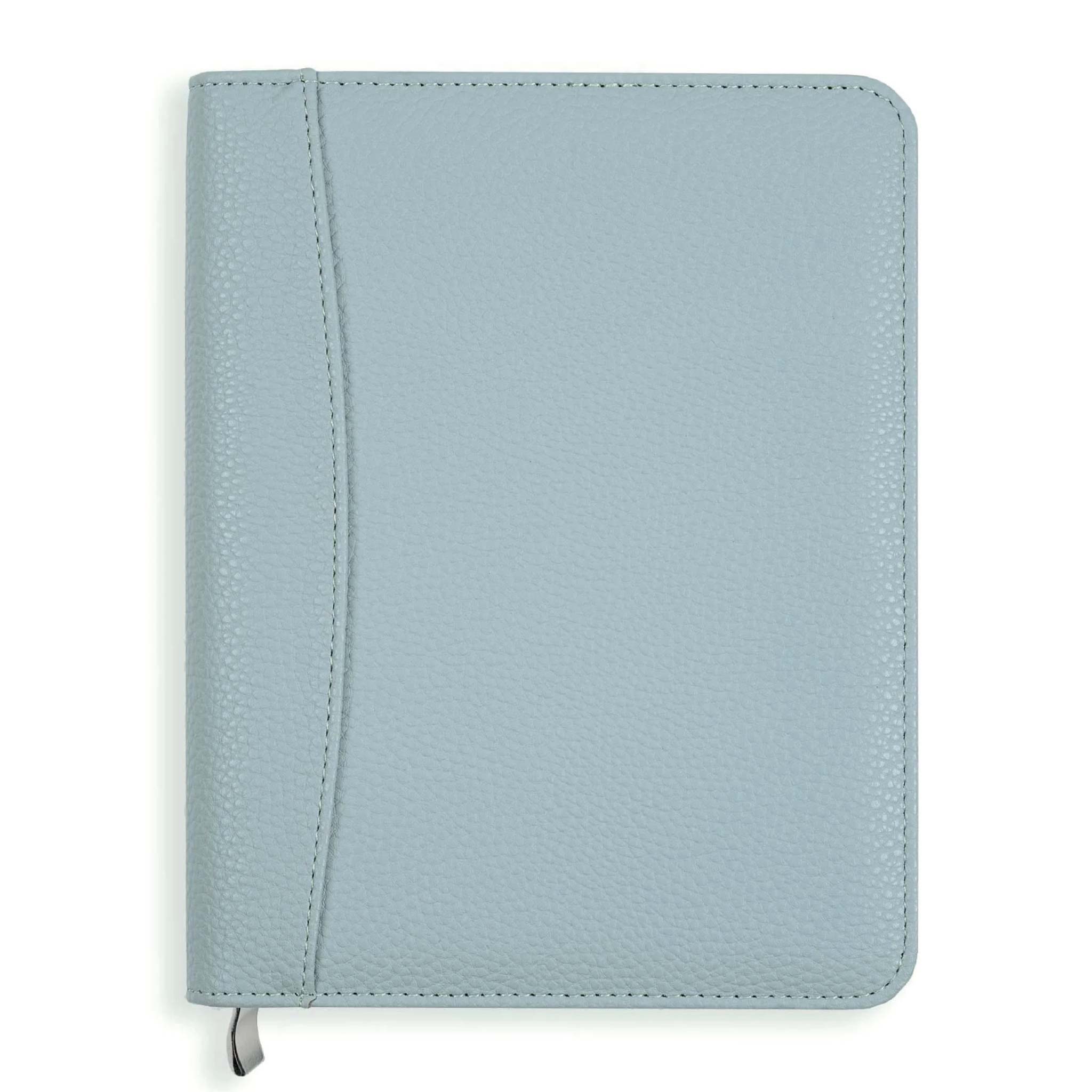 An image of Luxury Everyday Diary Cover | Full-Zip Cover with Internal Pocket Fog