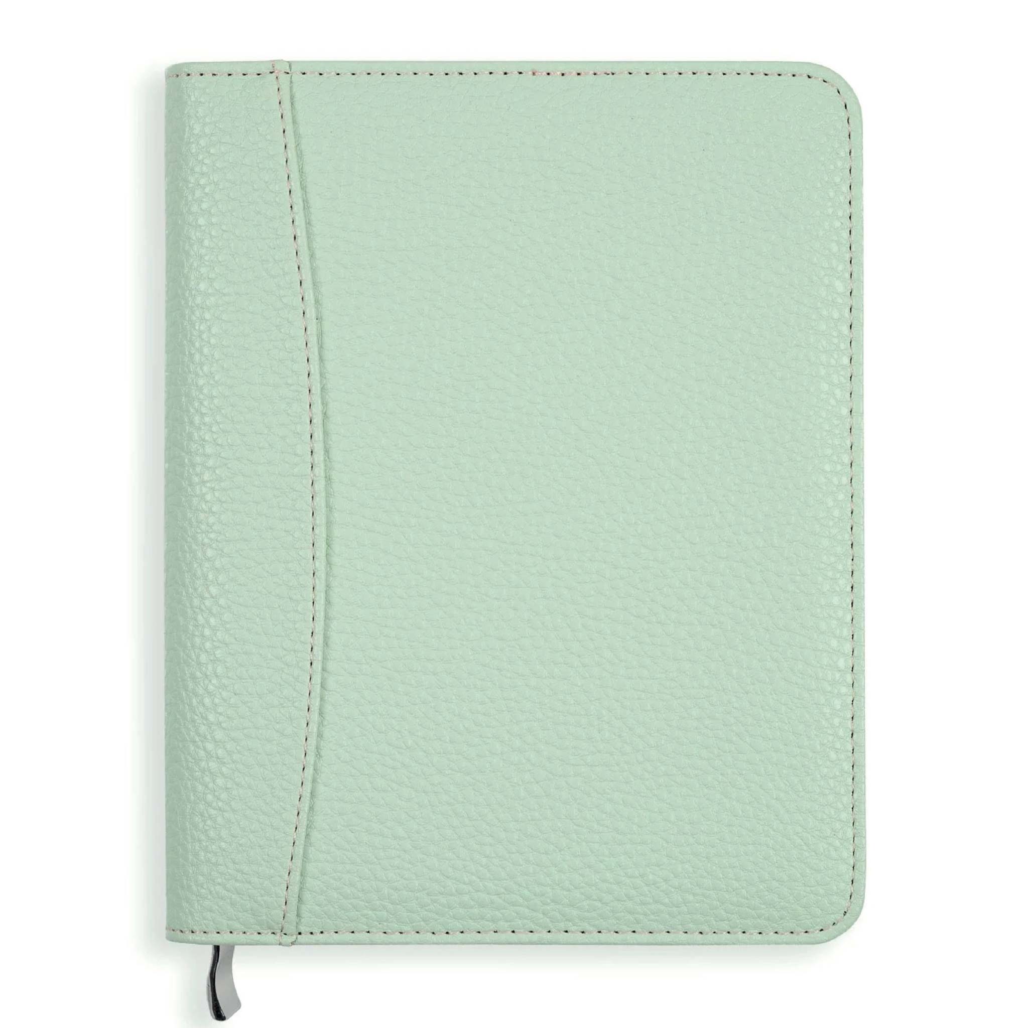 An image of Luxury Everyday Diary Cover | Full-Zip Cover with Internal Pocket Seaspray