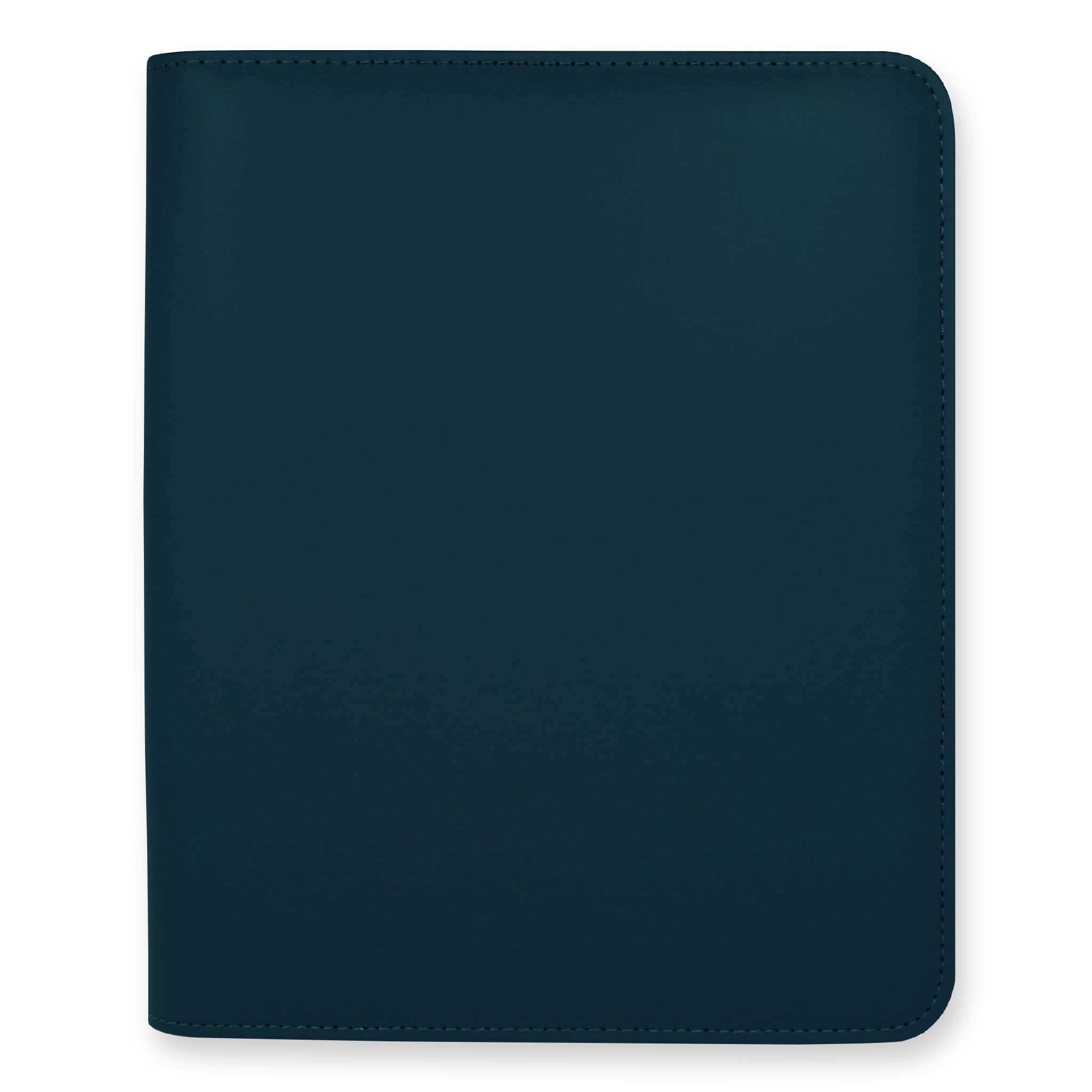 An image of Essentials A5 Diary Cover I A5 Full-Zip Cover with Internal Pocket Ink Blue