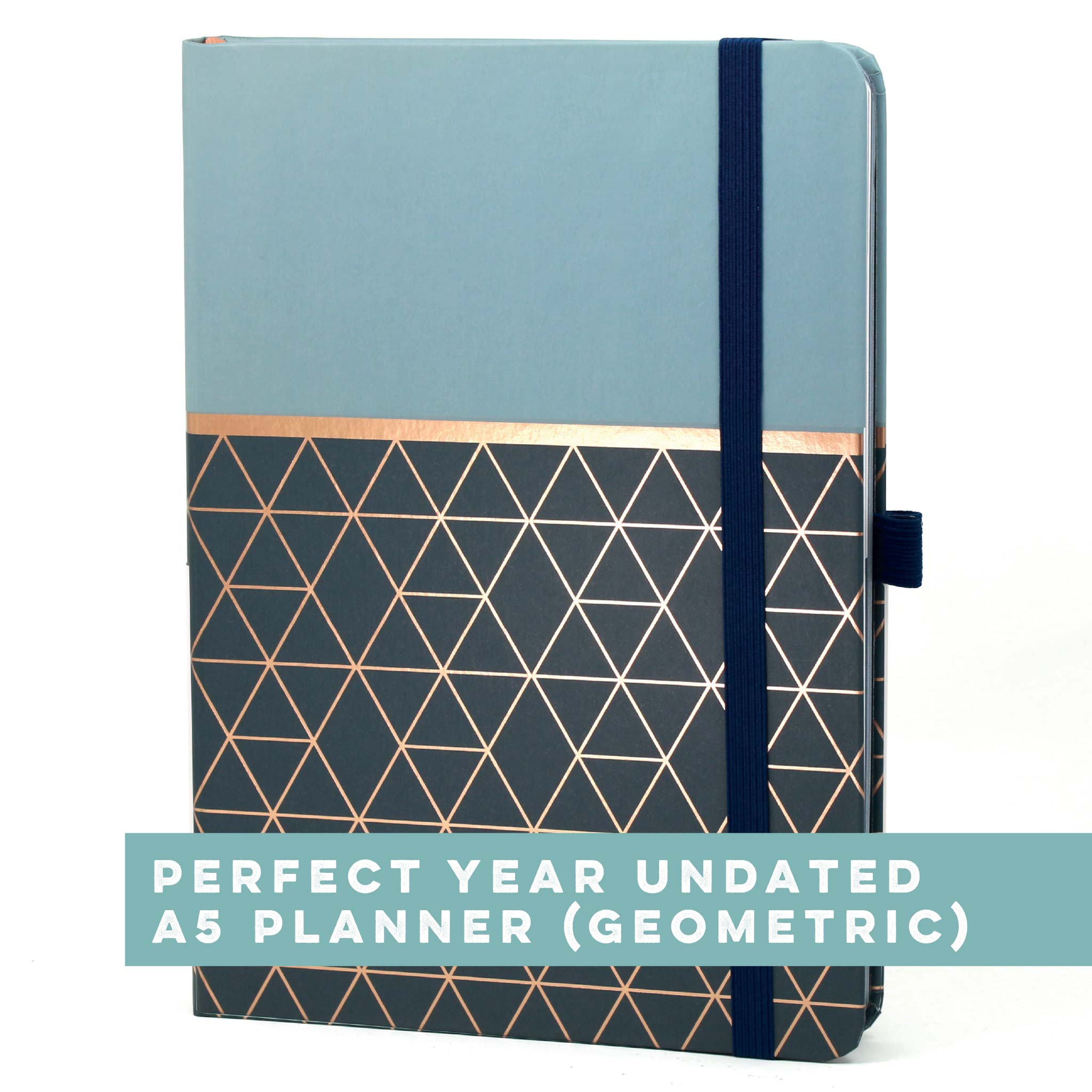 An image of Perfect Year Undated A5 Planner (Geometric) I Boxclever Press