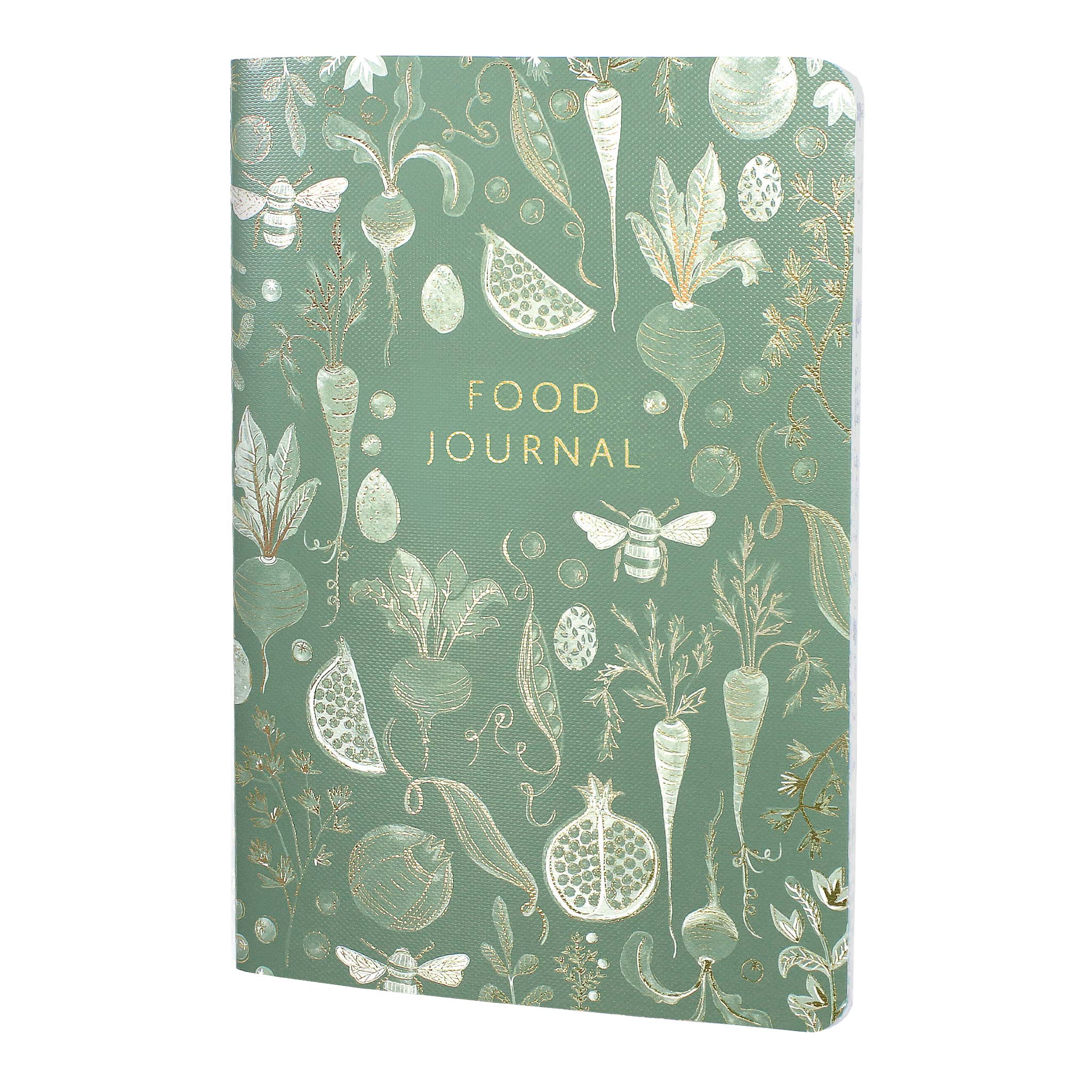 An image of Food Journal | Food Diary with Diet Pages, Weight Loss Trackers & More Sage