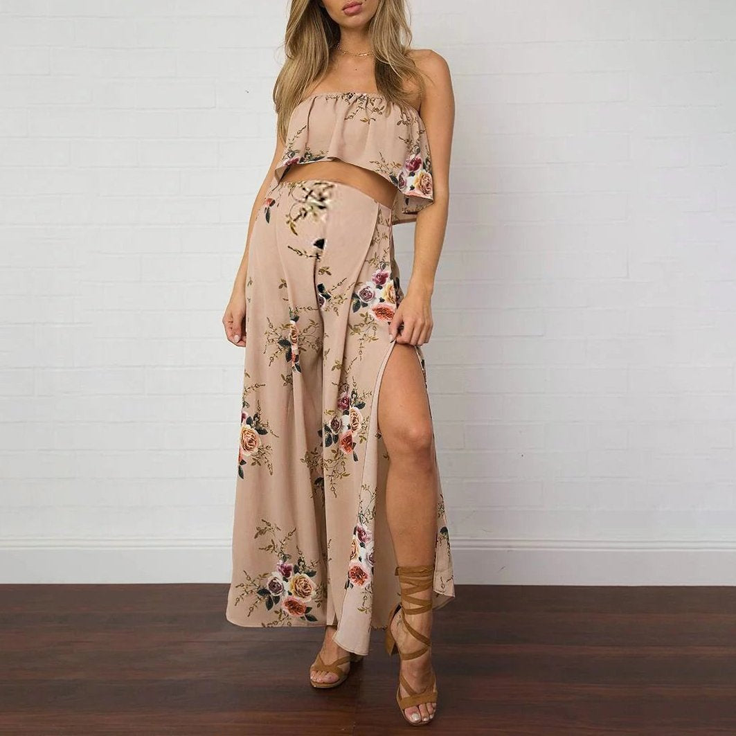 maternity wide leg jumpsuit