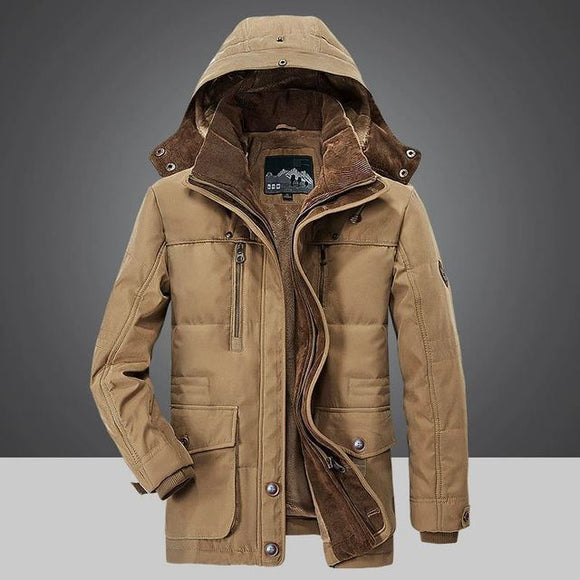 Men High Quality Warm Thick Coat