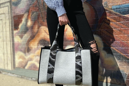 Haute Shore Greyson Showoff Neoprene Tote – Lindsay Kate Designs