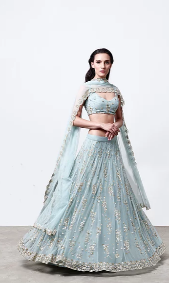 astha narang lehenga